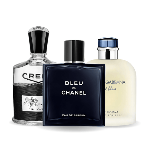Bleu De Chanel, Creed Aventus, Light Blue Dolce Gabbana 100ml